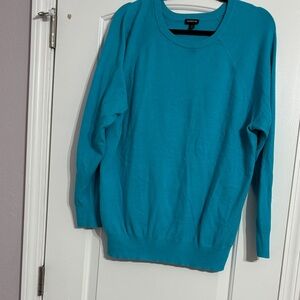 Torrid Teal Crew Neck Sweater